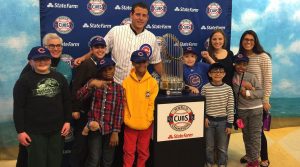 anthony-rizzo-visits-hospital-world-series-trophy